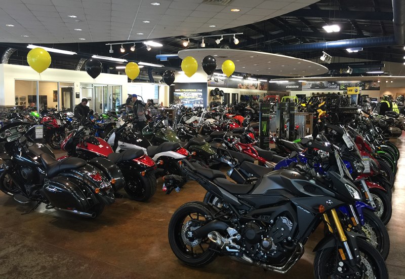 Mountain Motorsports inside of dealership